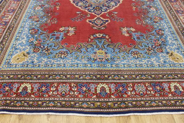 LARGE HANDMADE PERSIAN MAHAL CARPET OF TRADITIONAL FLORAL DESIGN 390 X 315 CM