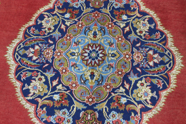 LARGE HANDMADE PERSIAN MAHAL CARPET OF TRADITIONAL FLORAL DESIGN 390 X 315 CM