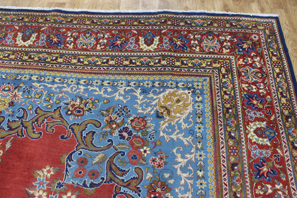 LARGE HANDMADE PERSIAN MAHAL CARPET OF TRADITIONAL FLORAL DESIGN 390 X 315 CM