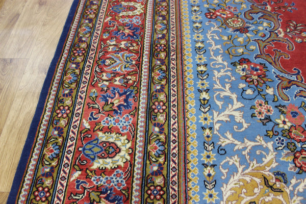 LARGE HANDMADE PERSIAN MAHAL CARPET OF TRADITIONAL FLORAL DESIGN 390 X 315 CM