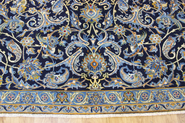 FINE HANDMADE PERSIAN KASHAN CARPET WITH A GARDEN DESIGN 310 X 205 CM