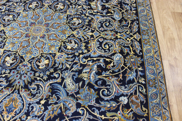 FINE HANDMADE PERSIAN KASHAN CARPET WITH A GARDEN DESIGN 310 X 205 CM