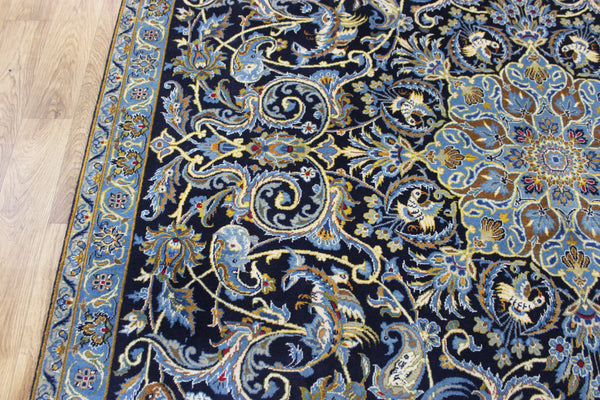 FINE HANDMADE PERSIAN KASHAN CARPET WITH A GARDEN DESIGN 310 X 205 CM