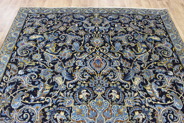 FINE HANDMADE PERSIAN KASHAN CARPET WITH A GARDEN DESIGN 310 X 205 CM