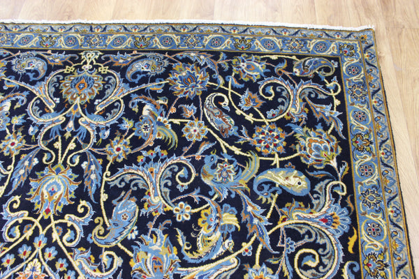 FINE HANDMADE PERSIAN KASHAN CARPET WITH A GARDEN DESIGN 310 X 205 CM