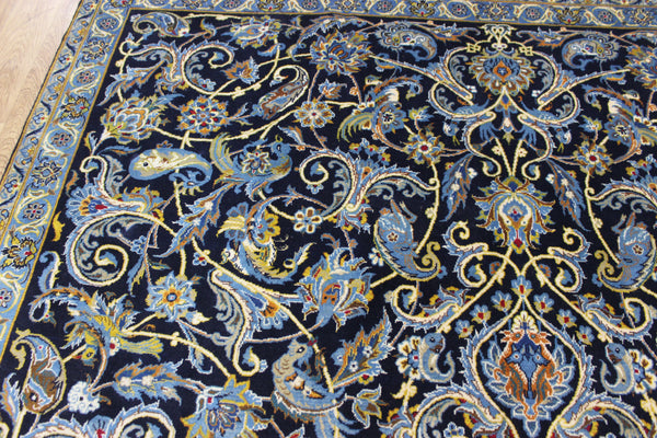 FINE HANDMADE PERSIAN KASHAN CARPET WITH A GARDEN DESIGN 310 X 205 CM