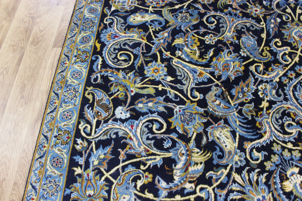 FINE HANDMADE PERSIAN KASHAN CARPET WITH A GARDEN DESIGN 310 X 205 CM