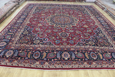 Antique Khorasan carpet with superb natural dyes throughout, Circa 1940.