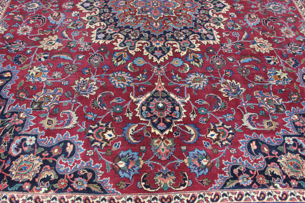 Antique Khorasan carpet with superb natural dyes throughout, Circa 1940.