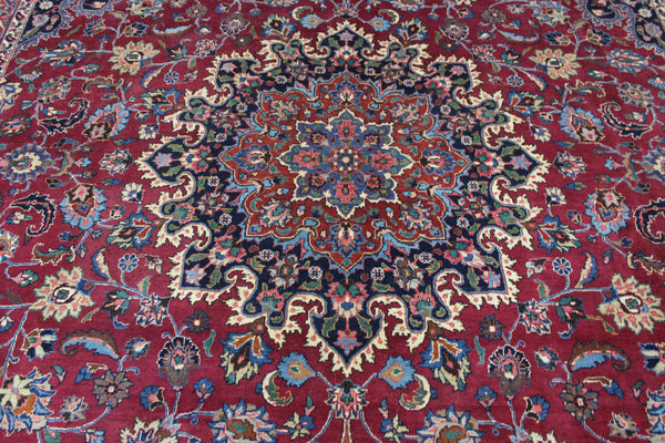 Antique Khorasan carpet with superb natural dyes throughout, Circa 1940.