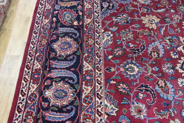 Antique Khorasan carpet with superb natural dyes throughout, Circa 1940.
