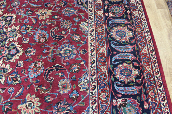 Antique Khorasan carpet with superb natural dyes throughout, Circa 1940.