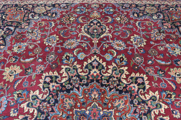 Antique Khorasan carpet with superb natural dyes throughout, Circa 1940.