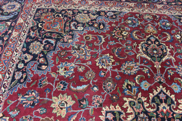 Antique Khorasan carpet with superb natural dyes throughout, Circa 1940.