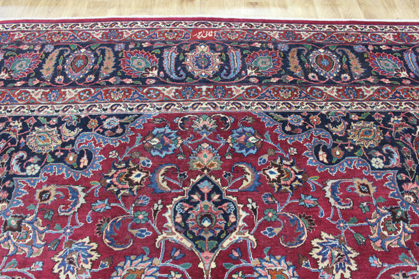 Antique Khorasan carpet with superb natural dyes throughout, Circa 1940.