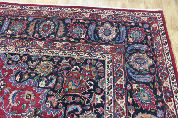 Antique Khorasan carpet with superb natural dyes throughout, Circa 1940.