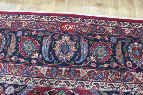 Antique Khorasan carpet with superb natural dyes throughout, Circa 1940.