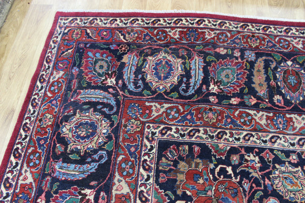 Antique Khorasan carpet with superb natural dyes throughout, Circa 1940.