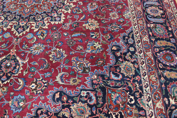 Antique Khorasan carpet with superb natural dyes throughout, Circa 1940.