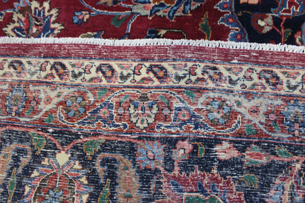 Antique Khorasan carpet with superb natural dyes throughout, Circa 1940.