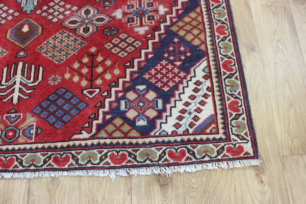 Vintage Persian Joshaghan village rug of traditional shrub design 195 x 125 cm