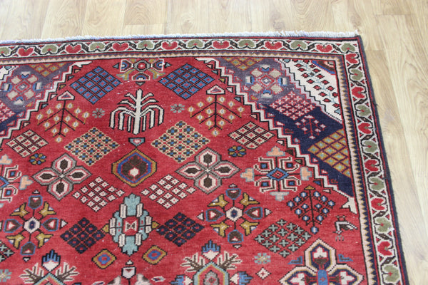 Vintage Persian Joshaghan village rug of traditional shrub design 195 x 125 cm