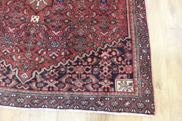 ANTIQUE HADMADE BIJAR WOOL RUG 195 X 115 CM