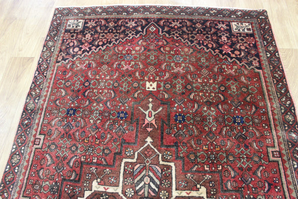 ANTIQUE HADMADE BIJAR WOOL RUG 195 X 115 CM