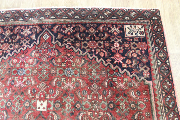 ANTIQUE HADMADE BIJAR WOOL RUG 195 X 115 CM