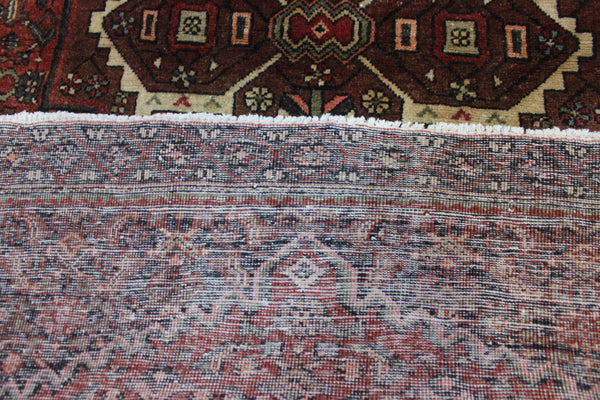 ANTIQUE HADMADE BIJAR WOOL RUG 195 X 115 CM