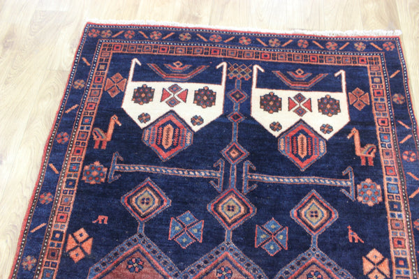 VINTAGE HANDMADE PERSIAN TRIBAL LORI RUNNER 280 X 105 CM