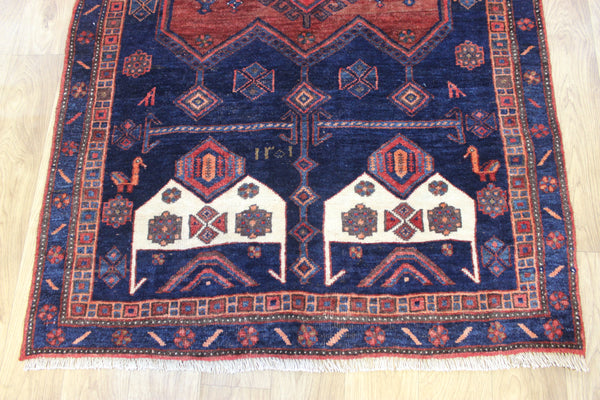 VINTAGE HANDMADE PERSIAN TRIBAL LORI RUNNER 280 X 105 CM