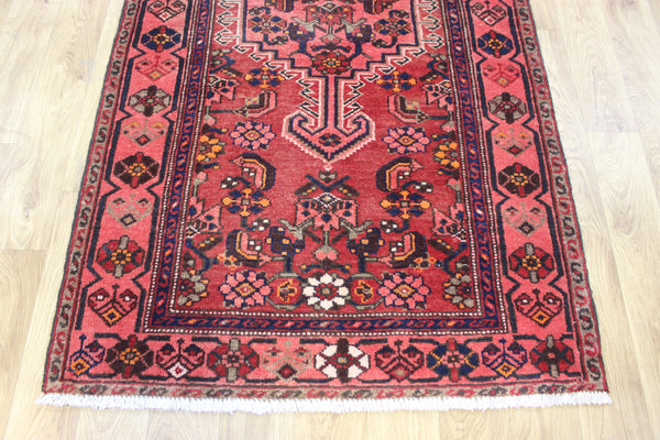 An interesting handmade Persian rug from the Greater Hamedan region 205 x 103 cm