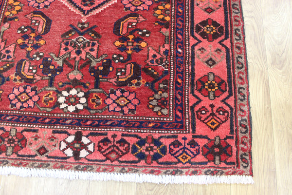 An interesting handmade Persian rug from the Greater Hamedan region 205 x 103 cm