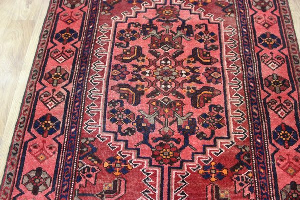 An interesting handmade Persian rug from the Greater Hamedan region 205 x 103 cm