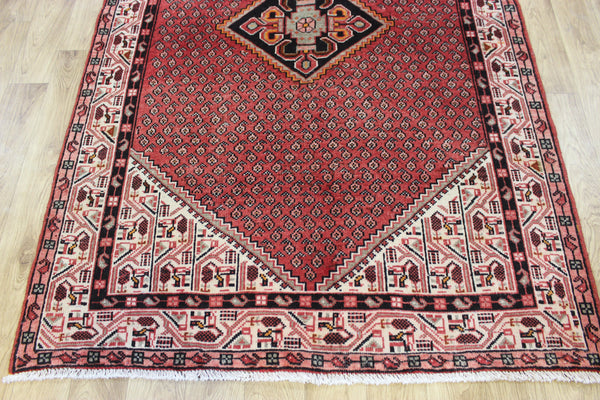 Vintage handmade Persian Mahal rug of traditional Boteh design 200 x 125 cm