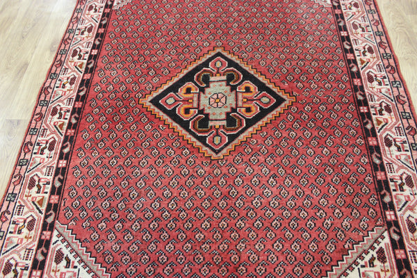 Vintage handmade Persian Mahal rug of traditional Boteh design 200 x 125 cm