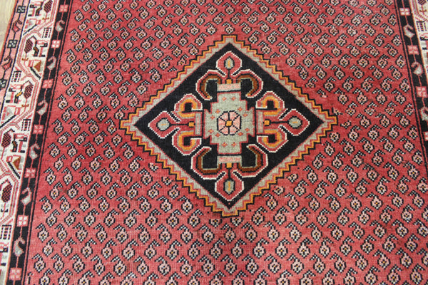 Vintage handmade Persian Mahal rug of traditional Boteh design 200 x 125 cm