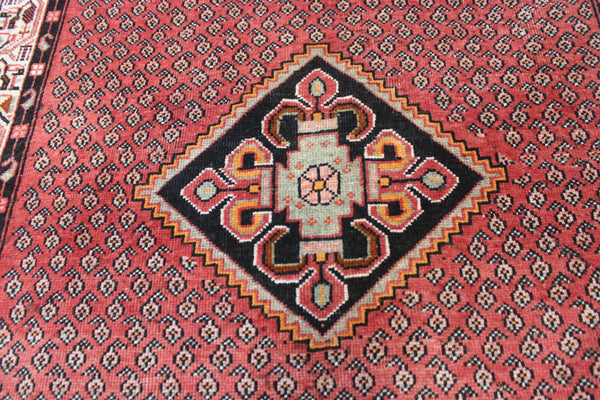 Vintage handmade Persian Mahal rug of traditional Boteh design 200 x 125 cm