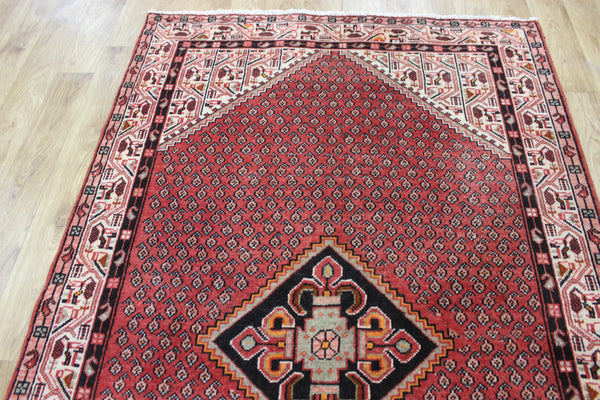 Vintage handmade Persian Mahal rug of traditional Boteh design 200 x 125 cm