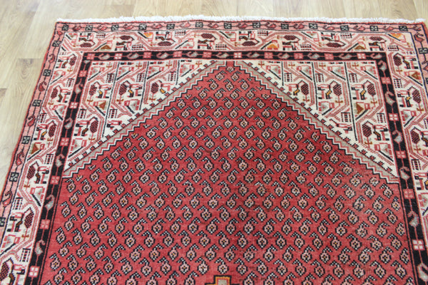 Vintage handmade Persian Mahal rug of traditional Boteh design 200 x 125 cm