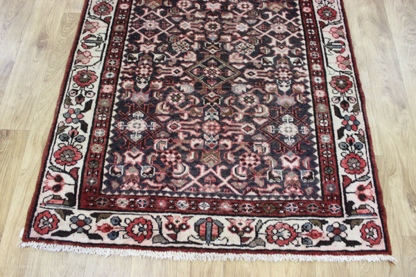 Persian runner from the Greater Hamadan region with the well known herati design 288 x 100 cm