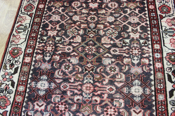 Persian runner from the Greater Hamadan region with the well known herati design 288 x 100 cm
