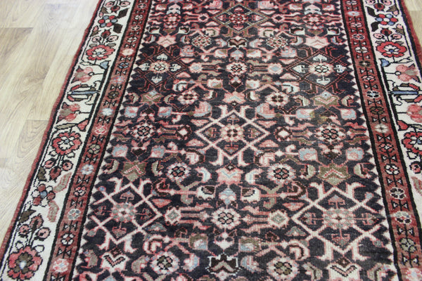 Persian runner from the Greater Hamadan region with the well known herati design 288 x 100 cm