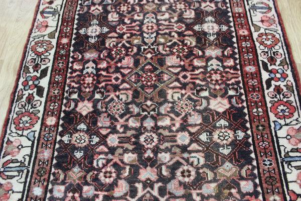Persian runner from the Greater Hamadan region with the well known herati design 288 x 100 cm