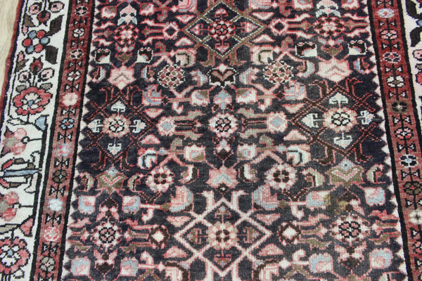 Persian runner from the Greater Hamadan region with the well known herati design 288 x 100 cm