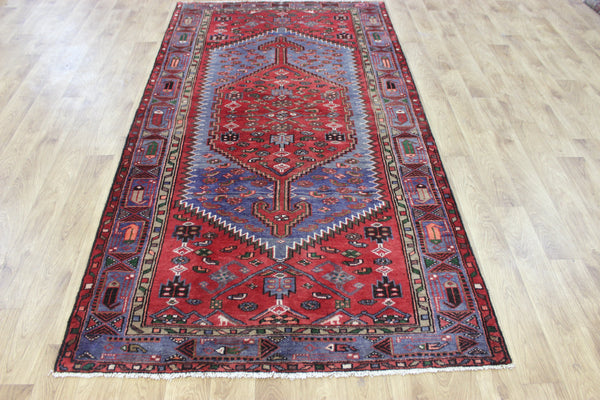 An interesting handmade Persian rug from the Greater Hamedan region 250 x 135 cm