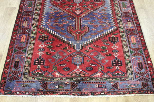 An interesting handmade Persian rug from the Greater Hamedan region 250 x 135 cm