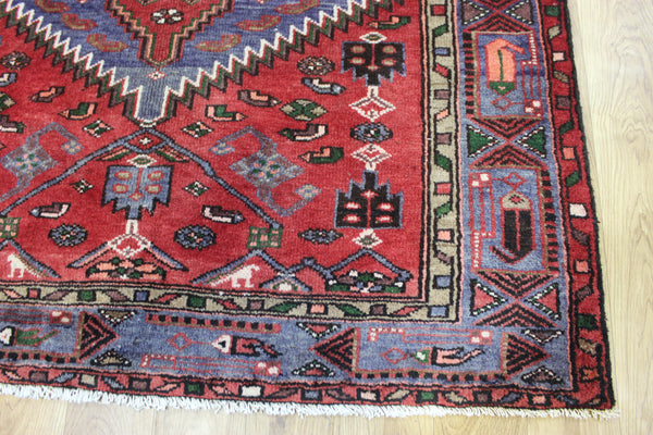 An interesting handmade Persian rug from the Greater Hamedan region 250 x 135 cm