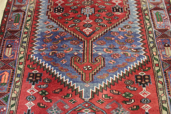 An interesting handmade Persian rug from the Greater Hamedan region 250 x 135 cm
